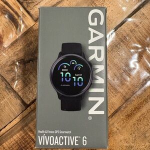garmin vívoactive 6 Black Fitness GPS Smartwatch